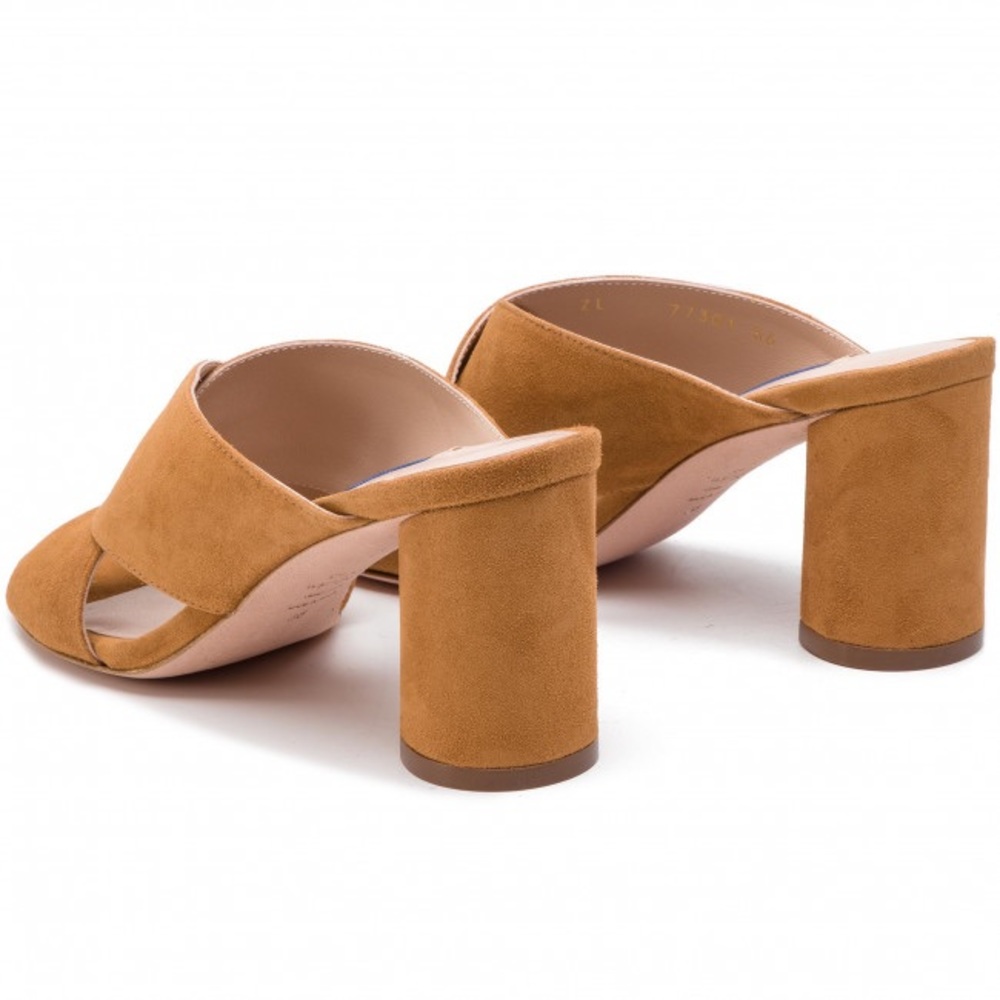Stuart Weissman Galene Block Heel Sandals